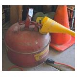 Portable Metal gas can