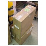 Three boxes of three month food supply