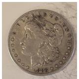 1883 P SILVER MORGAN $1 DOLLAR COIN