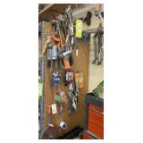 Assortment of parts and shop supply