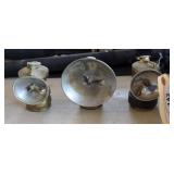3 antique miners lights
