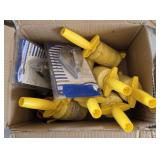 Reloadable, nylon construction line and chalk