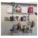 Shelf of miscellaneous cleaner
