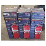 Three fire extinguishers inbox