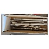 Assortment of socket extensions