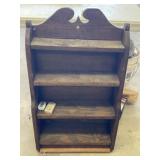 Vintage wooden shelf