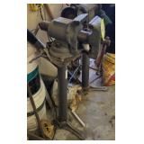 Large vice with stand