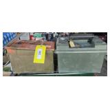 2 lots 1 ammo bx.  2x$High bidder Will be 2
