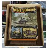 Box of Vintage dune buggy magazines