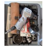 Pneumatic air tool, and bits