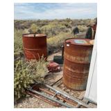 2 STEEL BARRELS