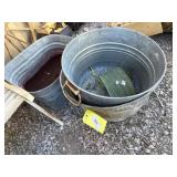 Metal tubs