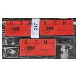 3 lots 1 bx 223 REM ammunition 3x$
