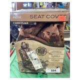 Camouflage seat cover