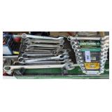 Assortment of wrench sets