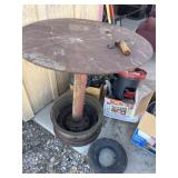 Metal table