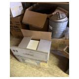 Misc pots, vintage igloo, and electric igloo