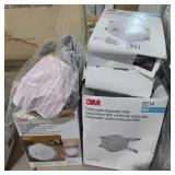 4- 3M Boxes& 1 Bag N95 Particulate Respirator