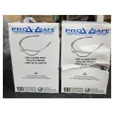 2 boxes Pro-Safe lens cleaning wipes