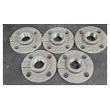 5 Floor Flange SC40 Black Iron