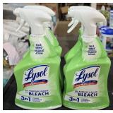 4 Bottles Lysol All Purpose Cleaner w/ Bleach