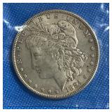 1884 P Morgan Silver $1 Dollar Coin