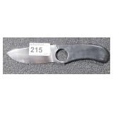 GKB Knife One Piece Metal w/ Plastic Dipped Handle