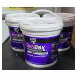 3 Lots 1 Gallon Tubs DAP  Dry Dex Joint Compound