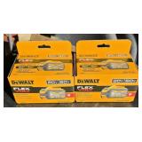 2Lots of 1 DeWalt 20v/ 60v Flex Volt Lithium ION
