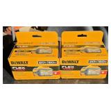 2Lots of 1 DeWalt 20v/ 60v Flex Volt Lithium ION