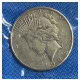 1923 S Peace Silver $1 Dollar Coin
