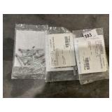 3Lots  Bag of 25 Alundum Mounted Wheel 1/8" x1/4"
