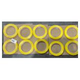 2Lots 5 Rolls 3M 471  1/2" Yellow Tape