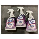 3 Bottles Lysol Mold & Mildew Remover