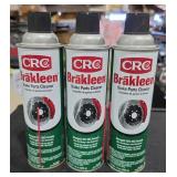 3 CRC brake parts cleaner