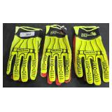 3 HexArmor Rig Lizard 2025X safety work gloves