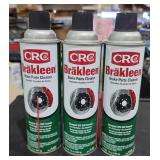3 CRC brake parts cleaner