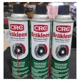 3 CRC brake parts cleaner