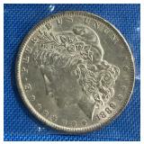 1889 P Morgan Silver $1 Dollar Coin