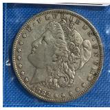 1882 P Morgan Silver $1 Dollar Coin