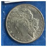 1887 P Morgan Silver $1 Dollar Coin