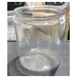 Large Glass Display Storage Jar 10 /4" T x 9" W