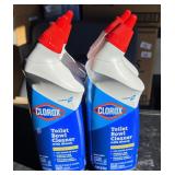2 lots of 2 bottles Clorox toilet bowl cleaner