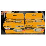 2Lots of 1 DeWalt 20v/ 60v Flex Volt Lithium ION