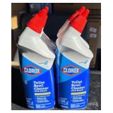 2 Lots of 2  Bottles Clorox Toilet Bowl Cleaner