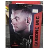 Ear Hugger  Earbone Mic  Tactical Headset