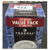 Value Pack 525 round Champion 22 Long Rifle