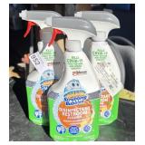 3 Bottles Scrubbing Bubbles Disinfectant Restroom