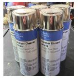 5 cans bumper chrome spray paint