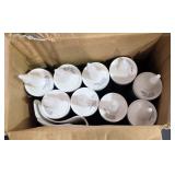 9 739 white plastic adhesive
